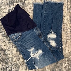 Pink blush Maternity Jeans